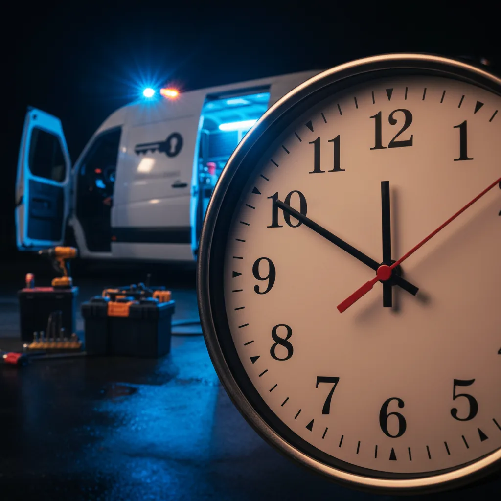 Schlüsseldienst rund um die Uhr erreichbar