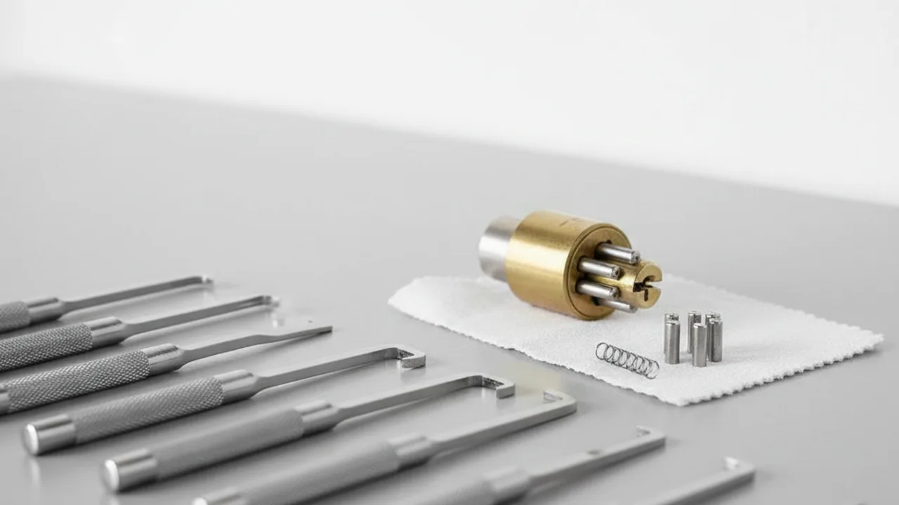 Professionelle Werkzeuge für eine Notfall-Türöffnung